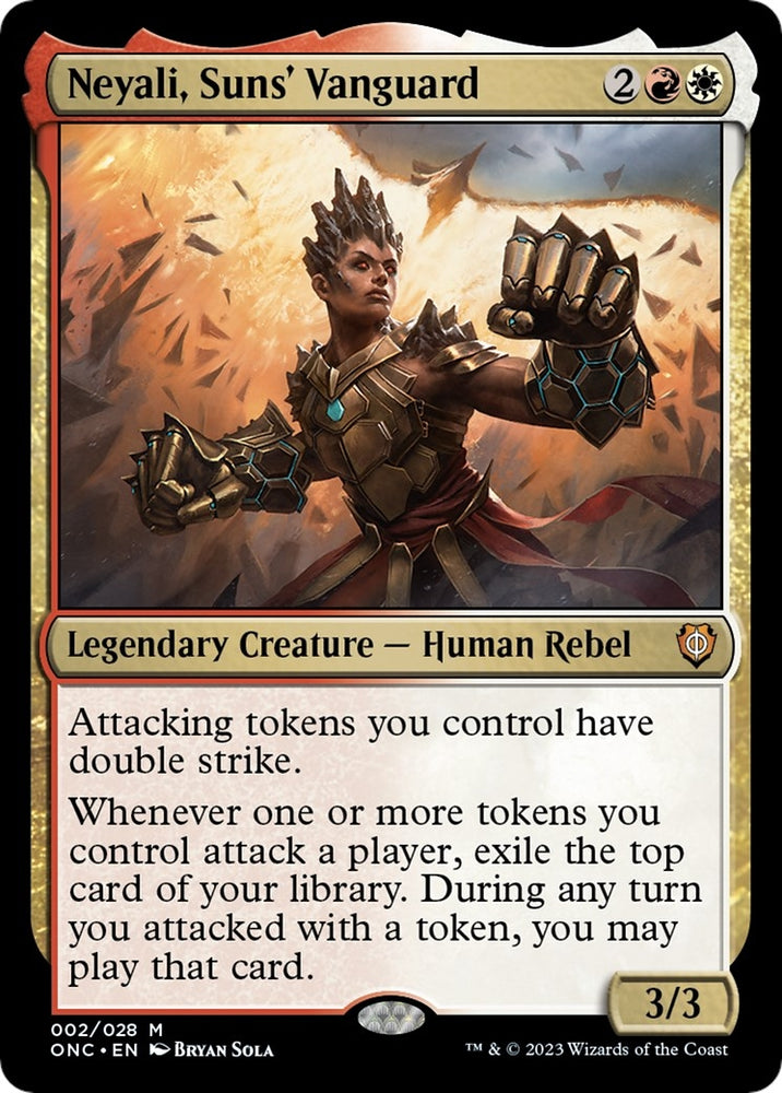 Image for Neyali, Suns' Vanguard (2) [Commander: Phyrexia: All Will Be One]