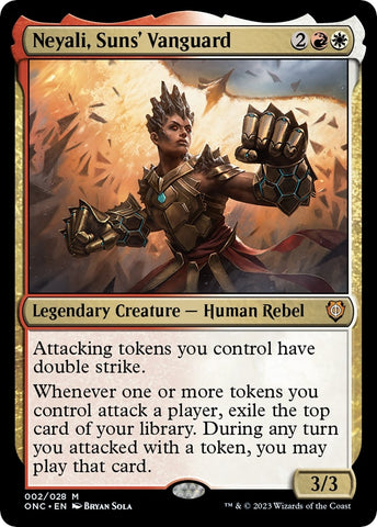 Image for Neyali, Suns' Vanguard (2) [Commander: Phyrexia: All Will Be One]