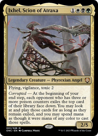 Image for Ixhel, Scion of Atraxa (1) [Commander: Phyrexia: All Will Be One]
