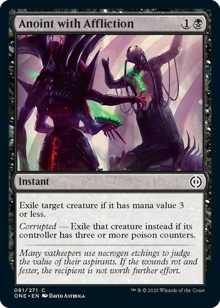 Image for Anoint with Affliction (81) [Phyrexia: All Will Be One]