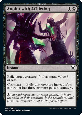Image for Anoint with Affliction (81) [Phyrexia: All Will Be One]