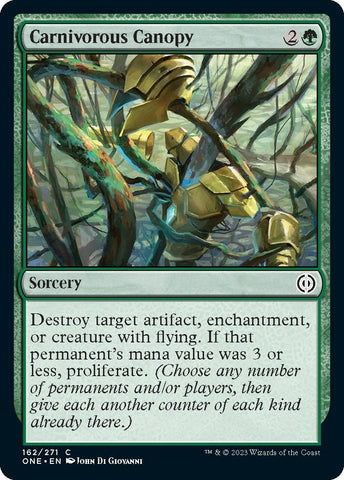Image for Carnivorous Canopy (162) [Phyrexia: All Will Be One]