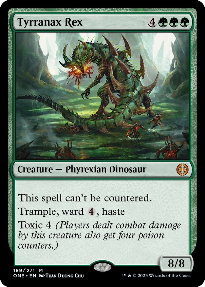 Image for Tyrranax Rex (189) [Phyrexia: All Will Be One]