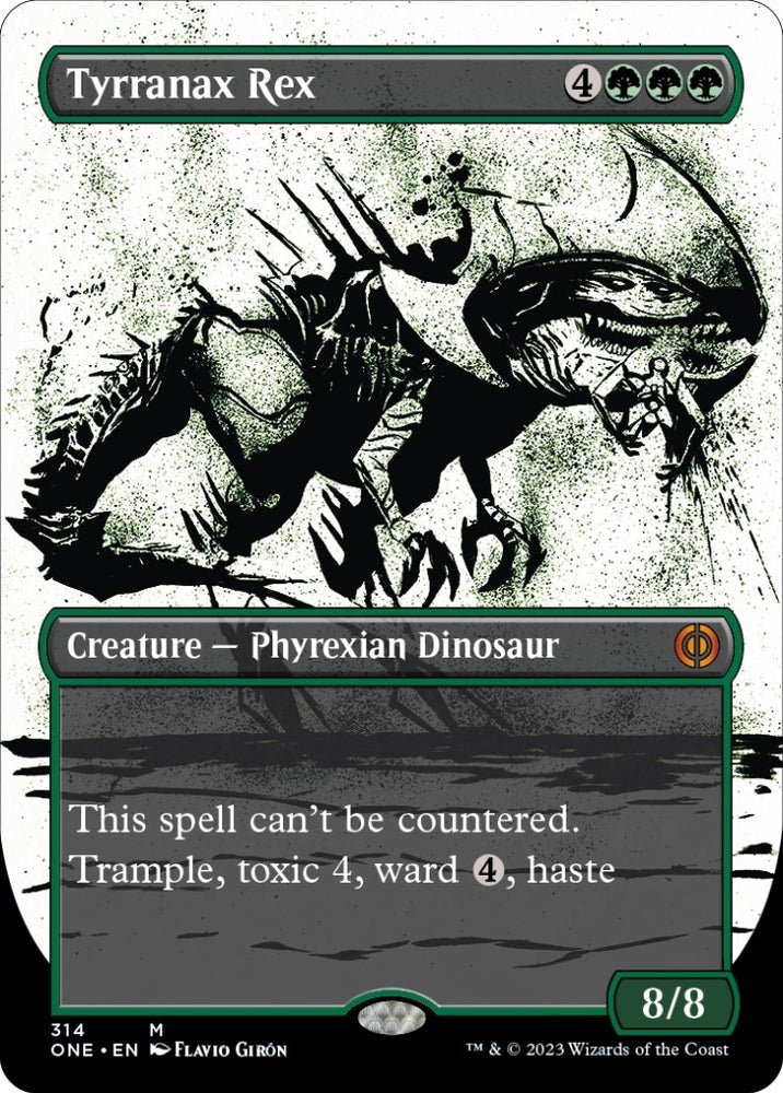 Image for Tyrranax Rex (Showcase) (314) [Phyrexia: All Will Be One]