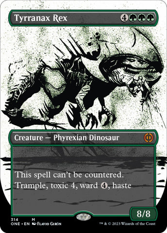 Image for Tyrranax Rex (Showcase) (314) [Phyrexia: All Will Be One]