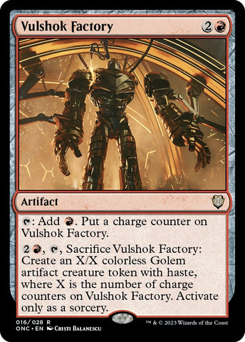 Image for Vulshok Factory (16) [Commander: Phyrexia: All Will Be One]