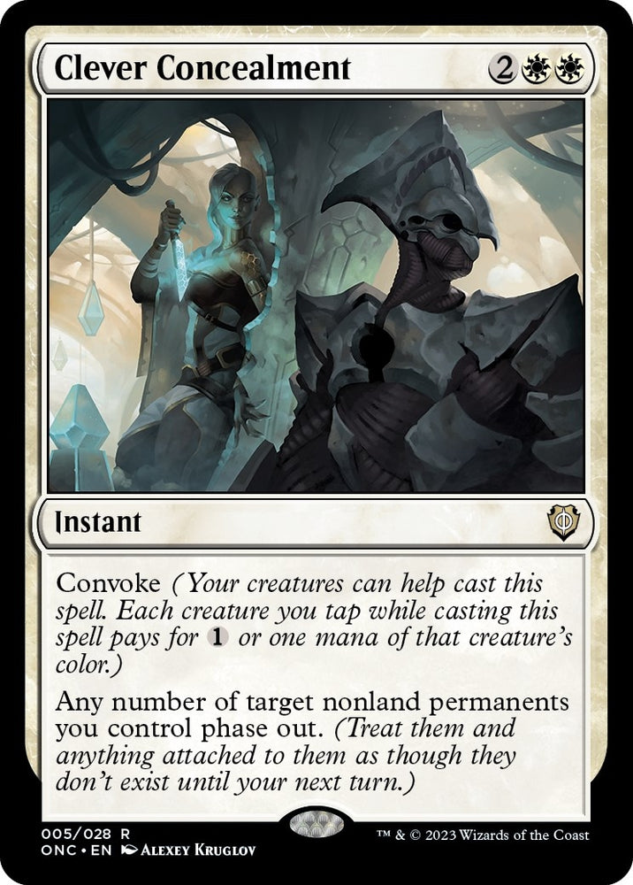 Image for Clever Concealment (5) [Commander: Phyrexia: All Will Be One]