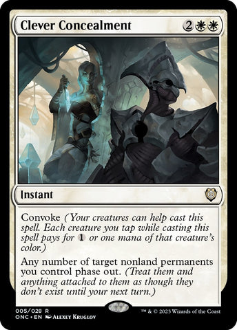 Image for Clever Concealment (5) [Commander: Phyrexia: All Will Be One]