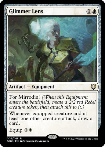 Image for Glimmer Lens (6) [Commander: Phyrexia: All Will Be One]