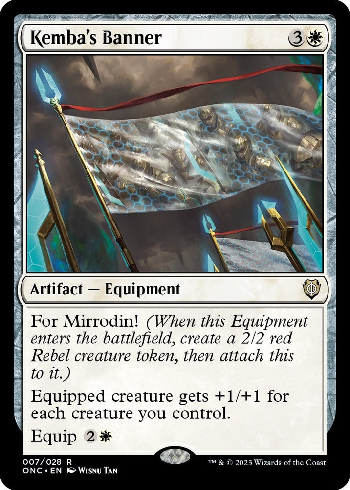 Image for Kemba's Banner (7) [Commander: Phyrexia: All Will Be One]