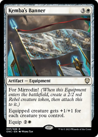 Image for Kemba's Banner (7) [Commander: Phyrexia: All Will Be One]