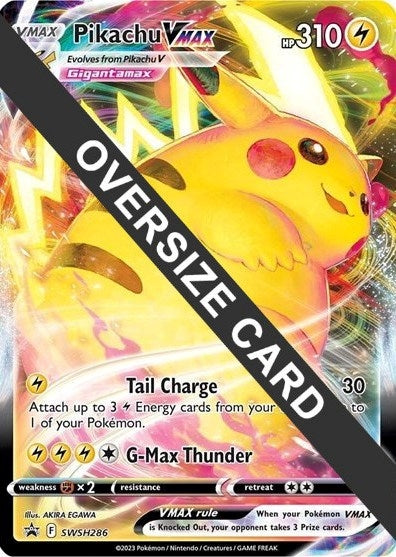 Image for Pikachu VMAX (SWSH286) [Jumbo Cards]