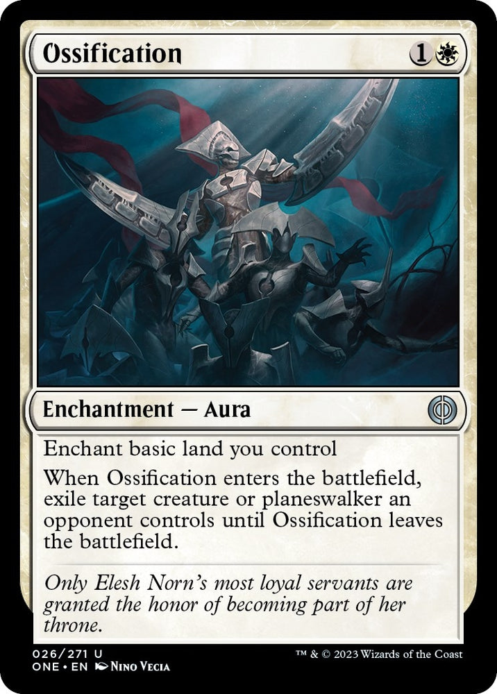 Image for Ossification (26) [Phyrexia: All Will Be One]