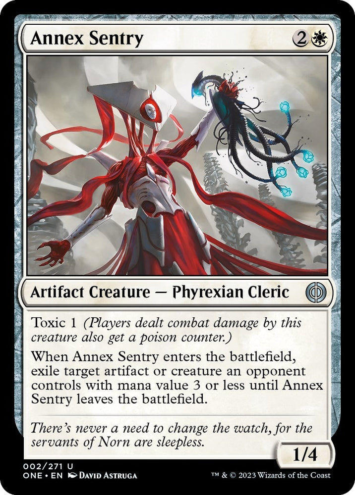 Image for Annex Sentry (2) [Phyrexia: All Will Be One]