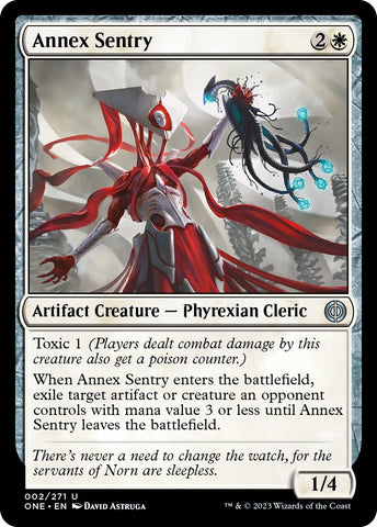 Image for Annex Sentry (2) [Phyrexia: All Will Be One]