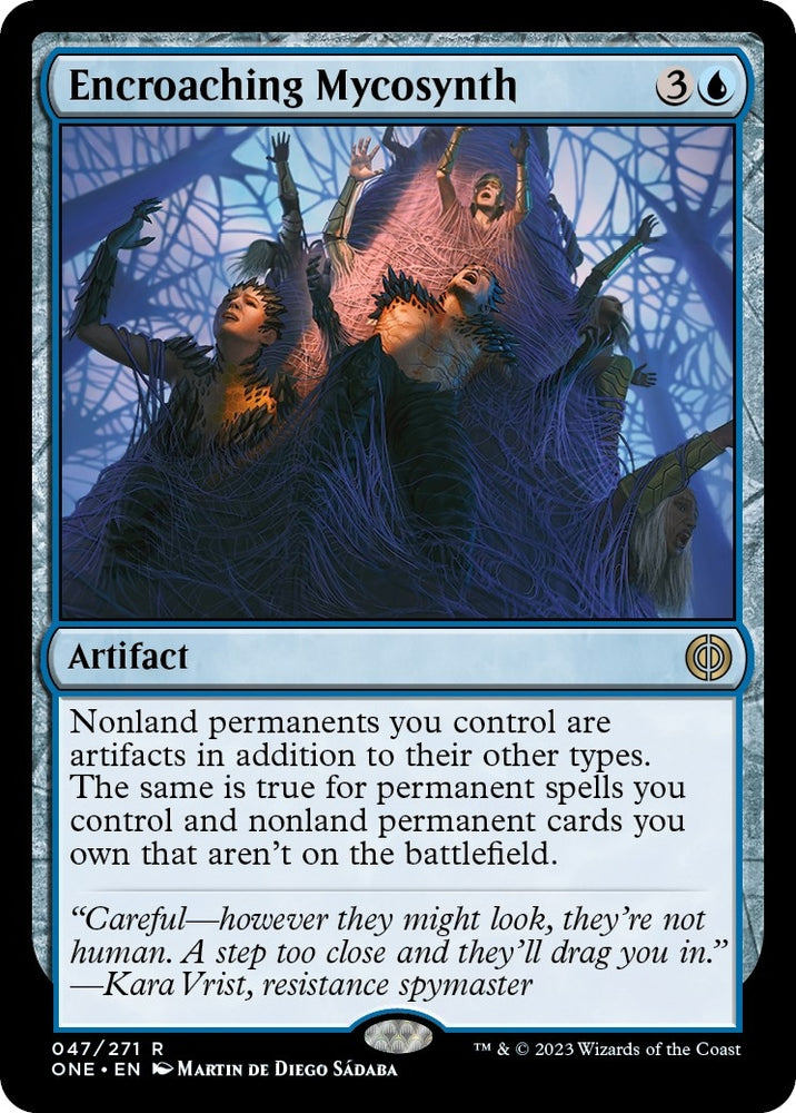 Image for Encroaching Mycosynth (47) [Phyrexia: All Will Be One]