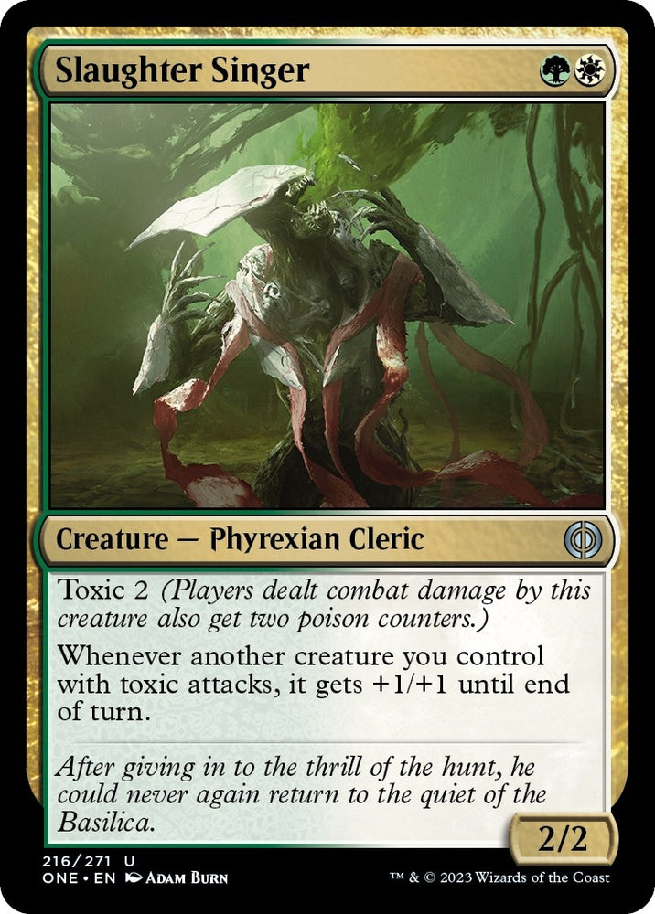Image for Slaughter Singer (216) [Phyrexia: All Will Be One]