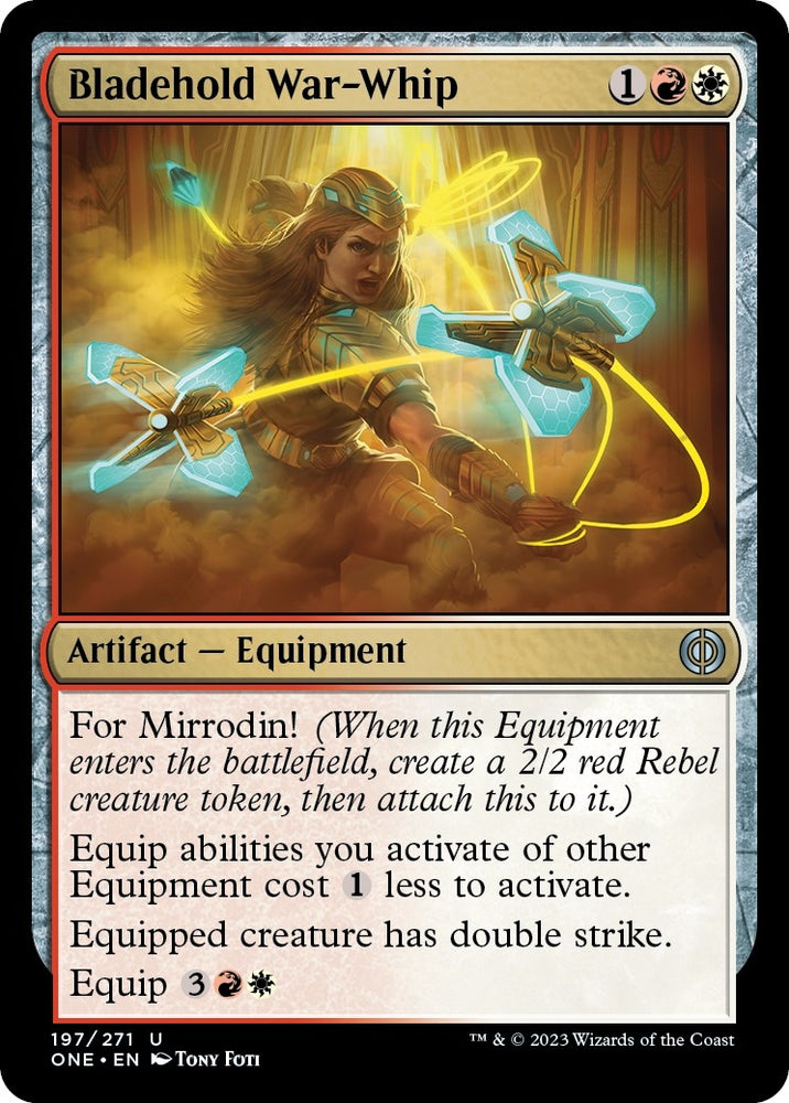 Image for Bladehold War-Whip (197) [Phyrexia: All Will Be One]