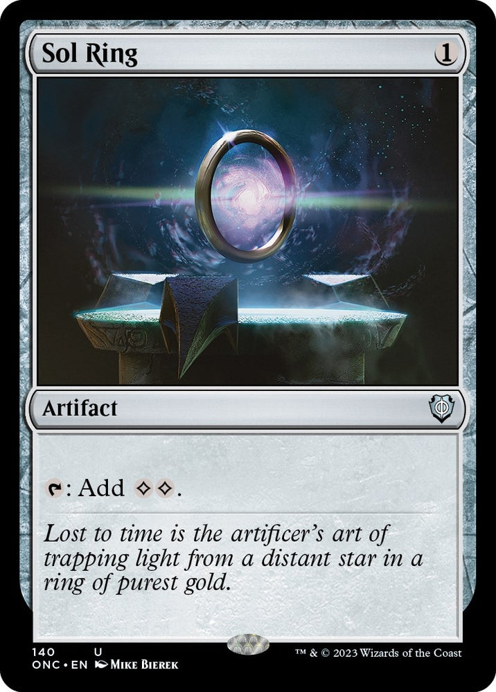 Image for Sol Ring (140) [Commander: Phyrexia: All Will Be One]