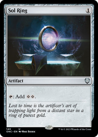 Image for Sol Ring (140) [Commander: Phyrexia: All Will Be One]