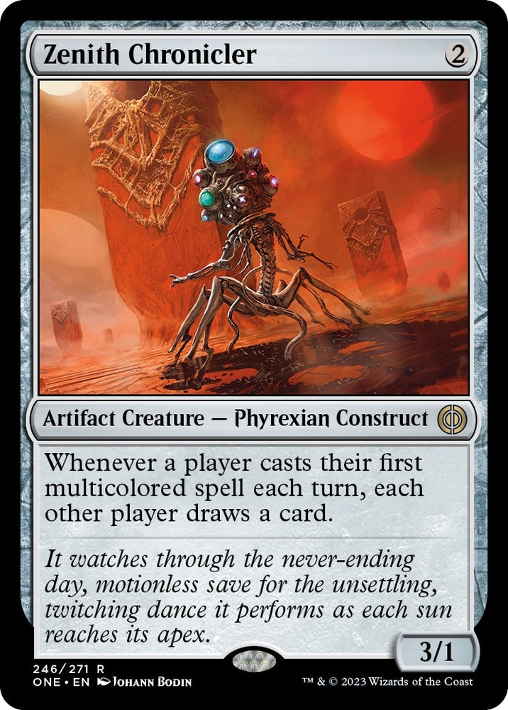 Image for Zenith Chronicler (246) [Phyrexia: All Will Be One]