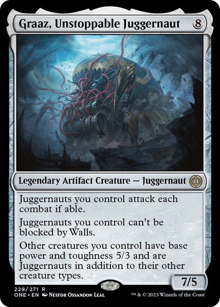 Image for Graaz, Unstoppable Juggernaut (229) [Phyrexia: All Will Be One]