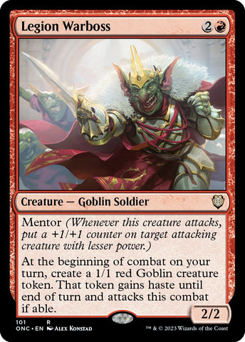 Image for Legion Warboss (101) [Commander: Phyrexia: All Will Be One]