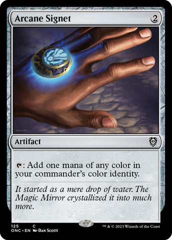 Image for Arcane Signet (125) [Commander: Phyrexia: All Will Be One]