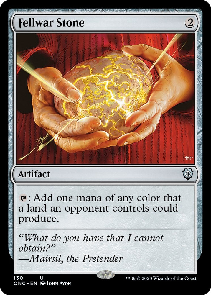 Image for Fellwar Stone (130) [Commander: Phyrexia: All Will Be One]