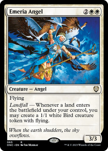 Image for Emeria Angel (65) [Commander: Phyrexia: All Will Be One]
