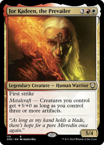 Image for Jor Kadeen, the Prevailer (119) [Commander: Phyrexia: All Will Be One]