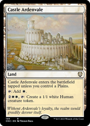 Image for Castle Ardenvale (149) [Commander: Phyrexia: All Will Be One]