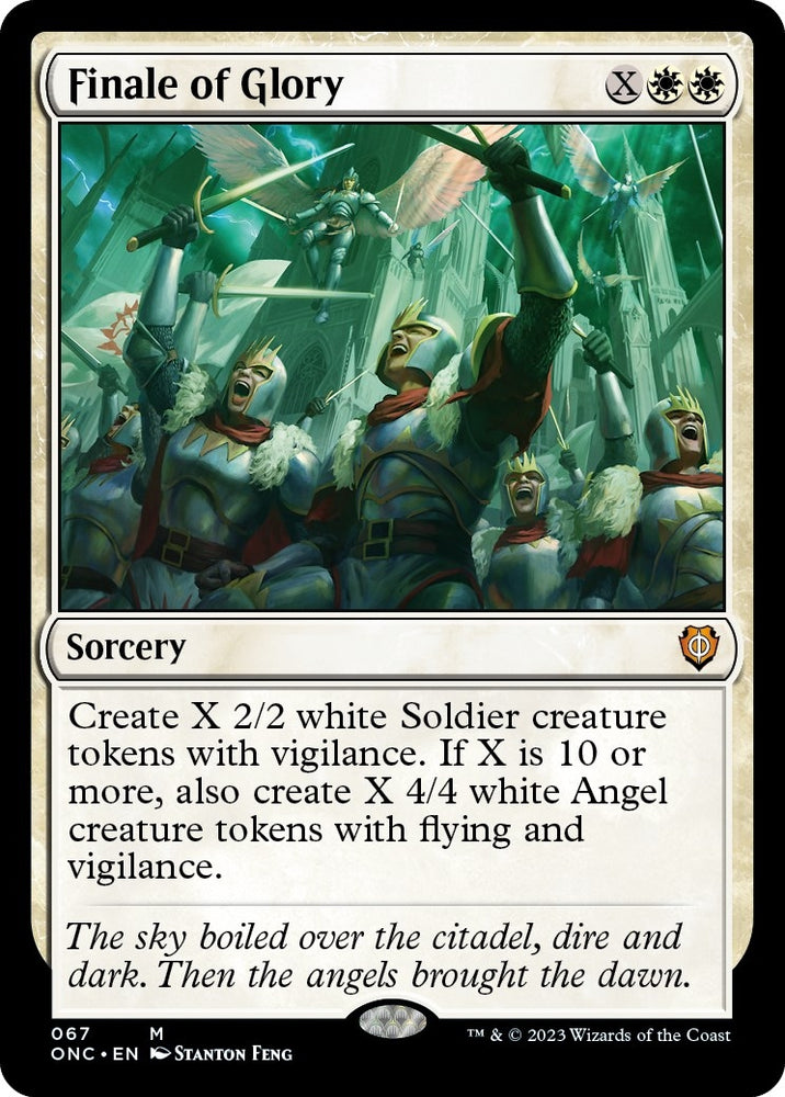 Image for Finale of Glory (67) [Commander: Phyrexia: All Will Be One]