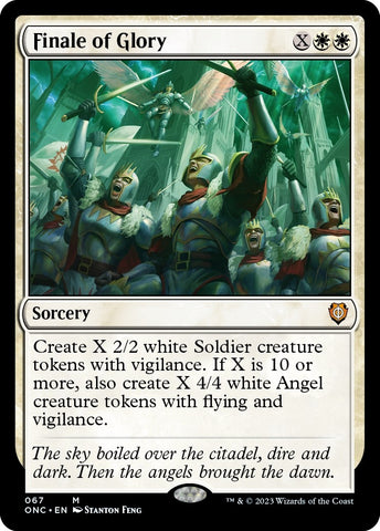 Image for Finale of Glory (67) [Commander: Phyrexia: All Will Be One]