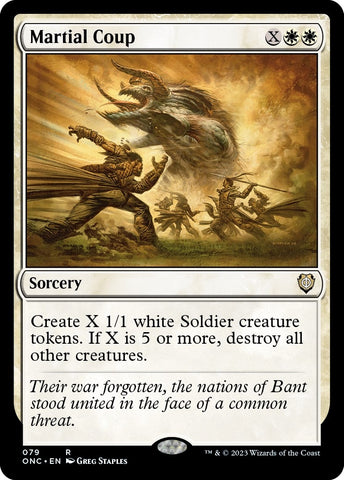 Image for Martial Coup (79) [Commander: Phyrexia: All Will Be One]