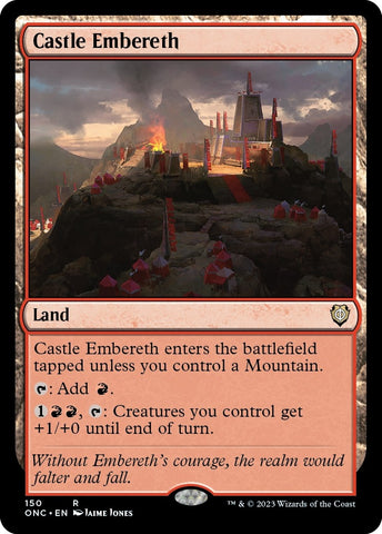 Image for Castle Embereth (150) [Commander: Phyrexia: All Will Be One]