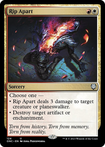 Image for Rip Apart (124) [Commander: Phyrexia: All Will Be One]