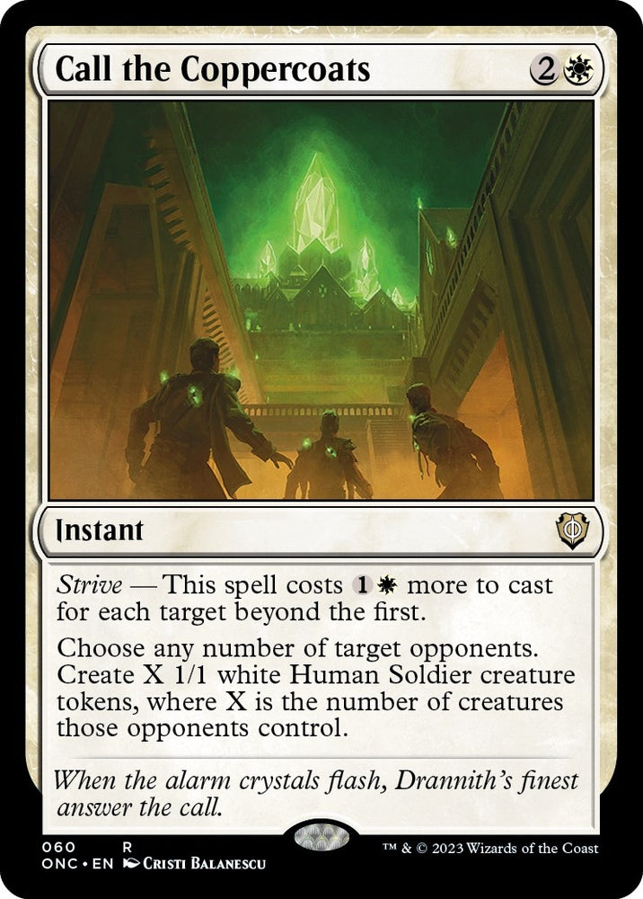 Image for Call the Coppercoats (60) [Commander: Phyrexia: All Will Be One]