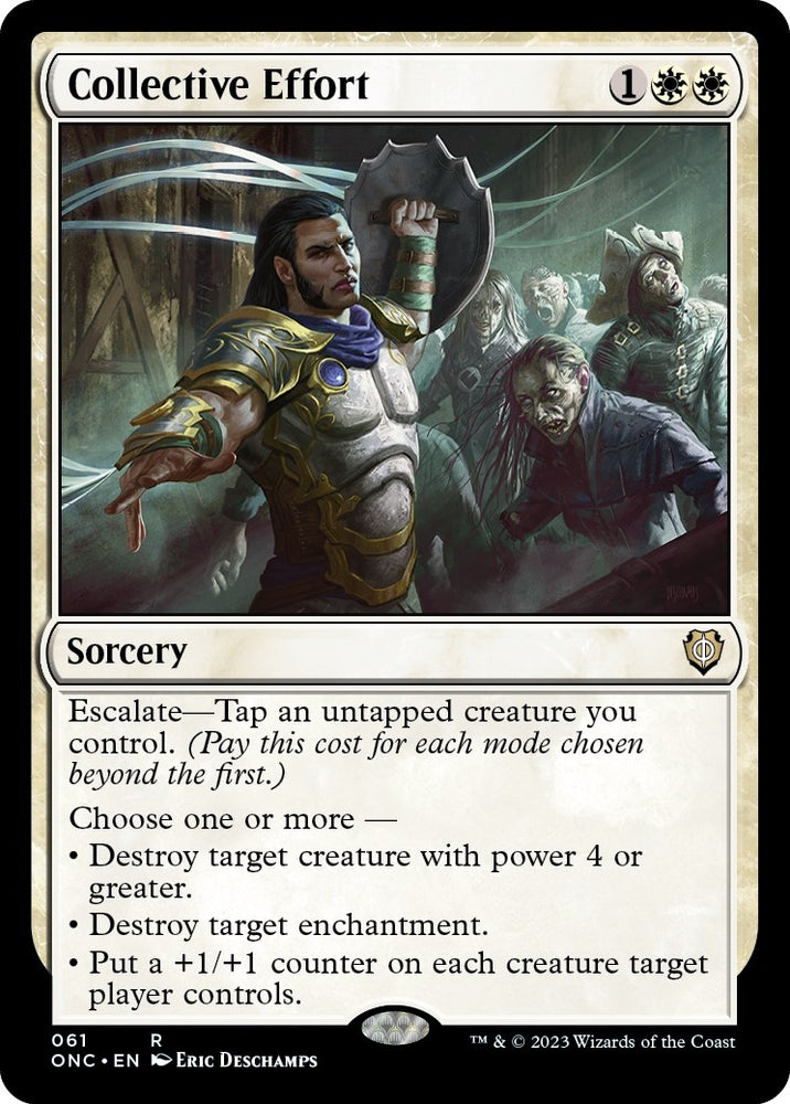 Image for Collective Effort (61) [Commander: Phyrexia: All Will Be One]