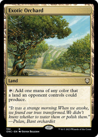 Image for Exotic Orchard (152) [Commander: Phyrexia: All Will Be One]
