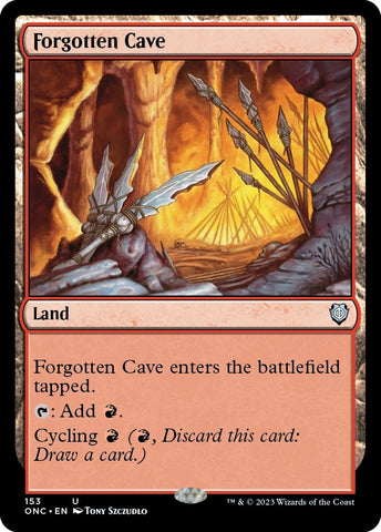 Image for Forgotten Cave (153) [Commander: Phyrexia: All Will Be One]