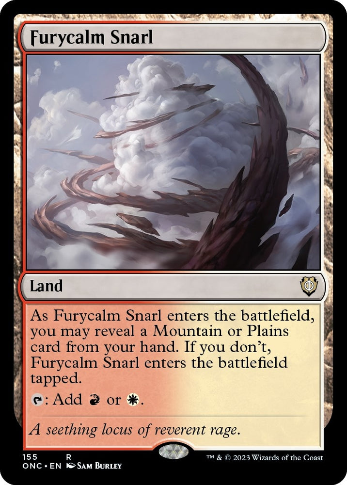 Image for Furycalm Snarl (155) [Commander: Phyrexia: All Will Be One]
