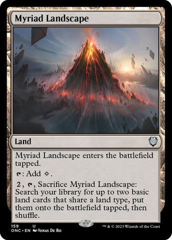 Image for Myriad Landscape (159) [Commander: Phyrexia: All Will Be One]
