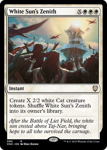 Image for White Sun's Zenith (90) [Commander: Phyrexia: All Will Be One]