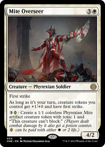 Image for Mite Overseer (404) [Phyrexia: All Will Be One]