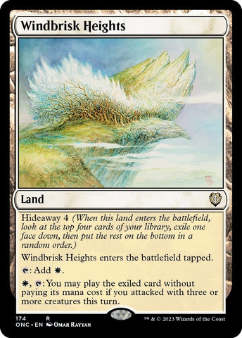 Image for Windbrisk Heights (174) [Commander: Phyrexia: All Will Be One]