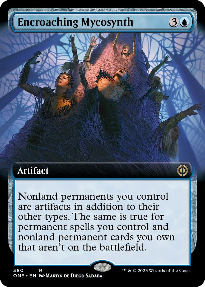 Image for Encroaching Mycosynth (Extended Art) (380) [Phyrexia: All Will Be One]