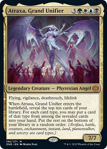 Image for Atraxa, Grand Unifier (196) [Phyrexia: All Will Be One]