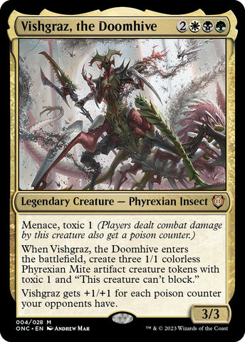 Image for Vishgraz, the Doomhive (4) [Commander: Phyrexia: All Will Be One]