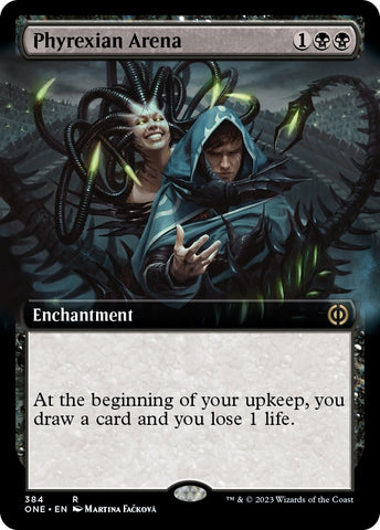 Image for Phyrexian Arena (Extended Art) (384) [Phyrexia: All Will Be One]